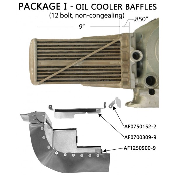 Package I - Oil Cooler Baffles